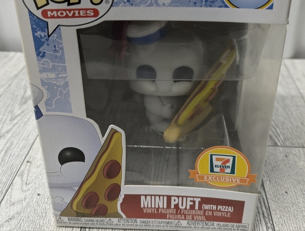 Funko Pop! 1053 Ghostbusters Mini Puft with Pizza Exclusive - Picture 2 of 5